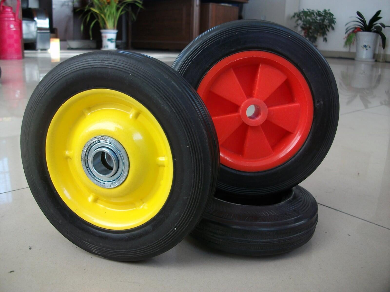 Rubber wheel